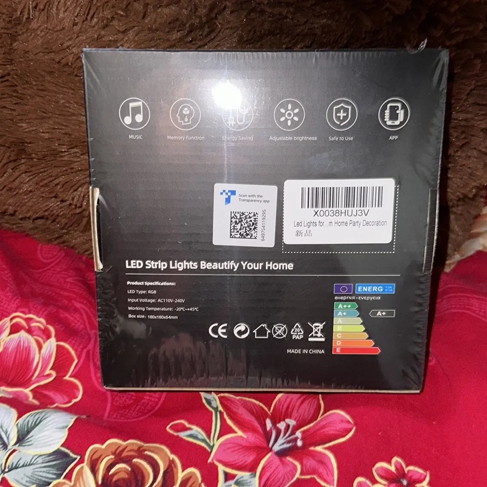 50 Feet Led Lights With remote and app control